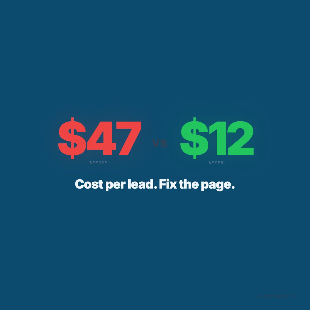 How to Build a Plumbing Landing Page That Converts Google Ads Traffic