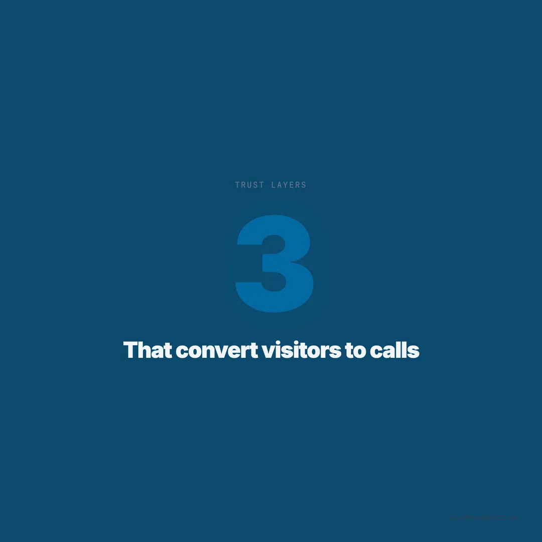 Before-and-After Photos, Testimonials, and Trust Badges: The Plumber's Website Trust Stack